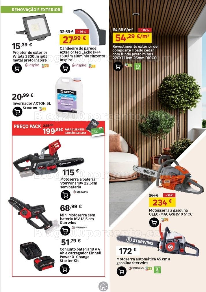 Antevisão Folheto LEROY MERLIN Madeira Promoções de 1 outubro a 10 novembro